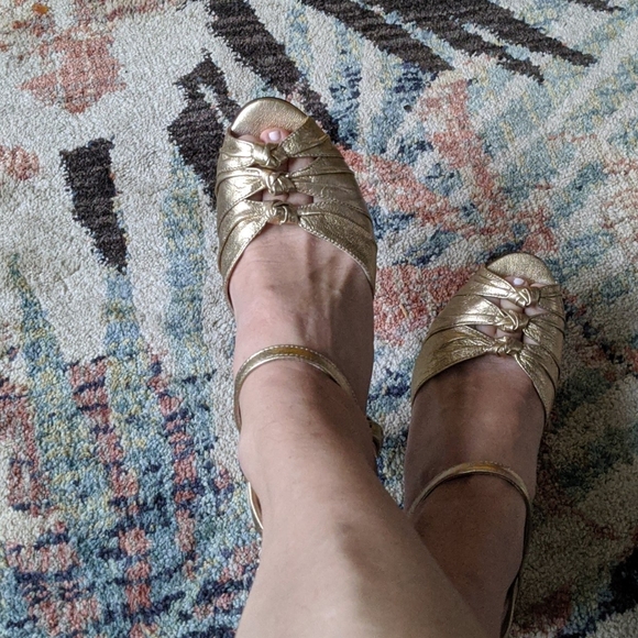 Re-Mix gold dance shoes - Picture 8 of 8